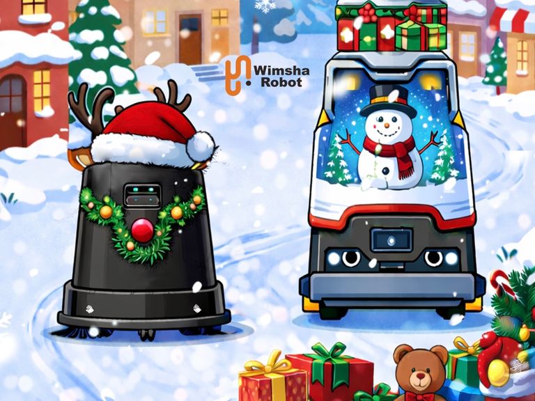 🎄✨ Merry Christmas from Wimsha Robot ✨🎄